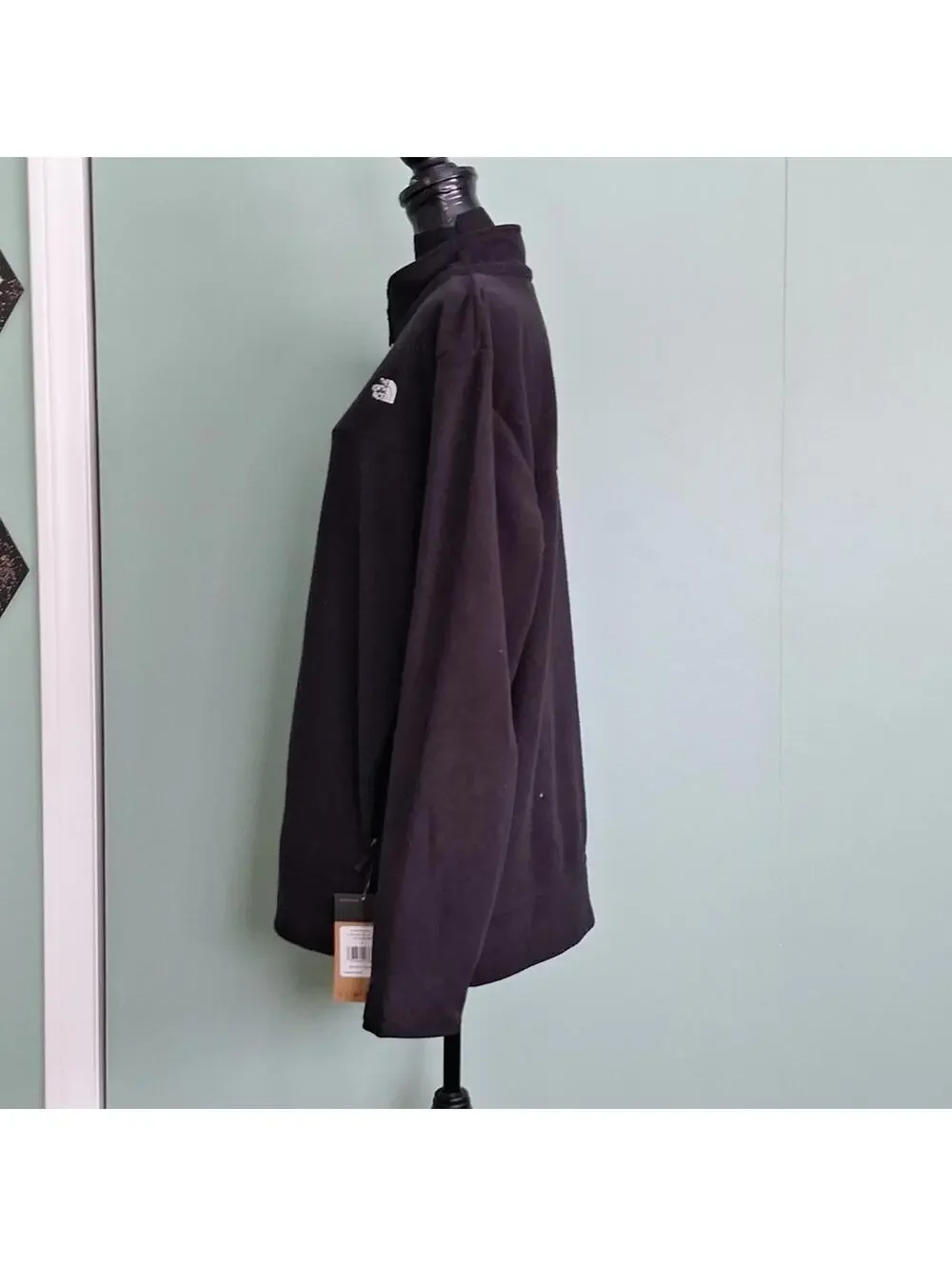 Nwt The North Face Mens Black Full Zip Jacket Size XL